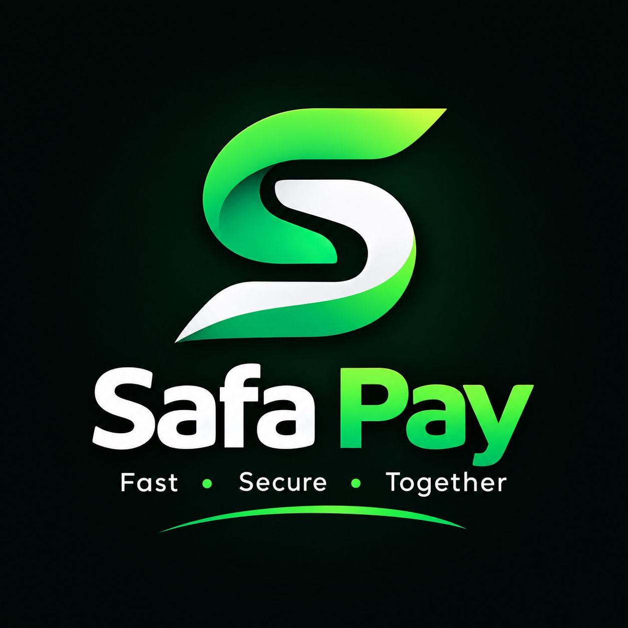 Safa Pay official green and white logo